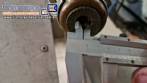 Recravadeira manual com pin�a em inox bancada Km m�quinas