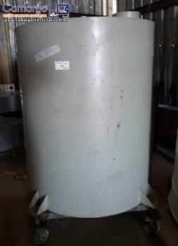 Tanque de pl�stico pol�mero polipropileno PP 1.000 L Grabe