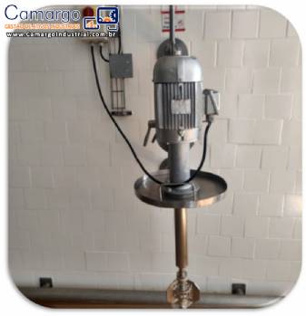 Agitador dispersor misturador homogeneizador em inox Artinox 5 CV