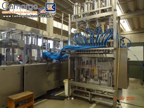 Termoformadora FFS para potes de iogurte Synerlink Dinieper