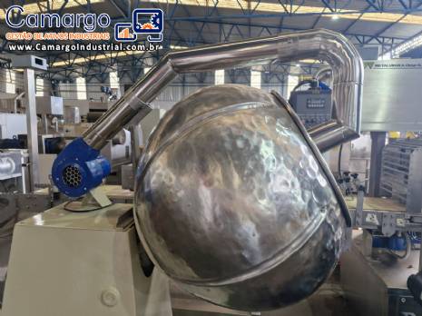 Drageadeira com talisca com bojo em ao inox Incapri 100 kg