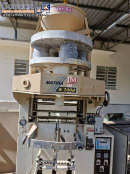 Empacotadora embaladora dosadora vertical autom�tica Matisa para produtos granulados e gr�os