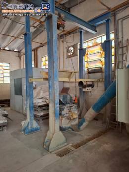 Moinho de martelos embaladora ensacadeira big bag F�cil System 2 toneladas
