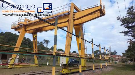 P�rtico rolante com dupla viga Ventowag 40 toneladas