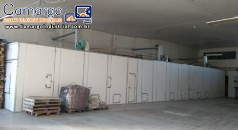 Linha de produ��o para massas curtas Braibanti
