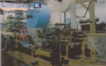 Linha mquinas para produo de fraldas 120 peas por minuto Martini