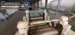 Linha cont�nua de macarr�o 600 Kg / hora Indiana