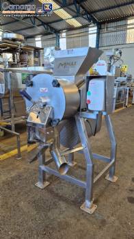 Despolpadeira em inox Max Machine MDP-300 para frutas, legumes, tomates e pimentas