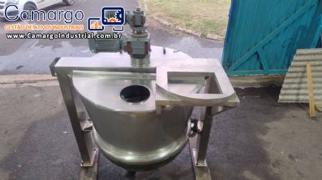 Tacho misturador encamisado M�XIMO BAUDUCCO 1200 litros