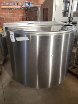Tanque de expans�o para leite Etscheid