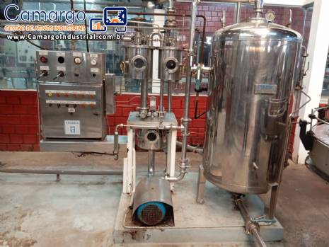 Pr mistura carbonatador Zegla Unimix 9.000 litros