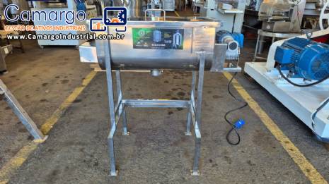 Misturador Ribbon Blender em a�o inox 30 litros Topp Inox