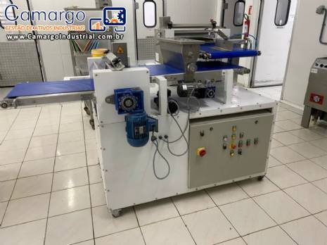 Linha de massa de pizza pes panificao boleadora cnica laminadora forno contnuo FIMAK, Lder Indstria Mecnica, Gs Service Industrial