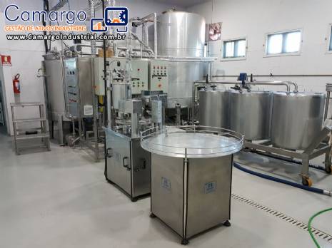 Linha completa de bebidas sem g�s
