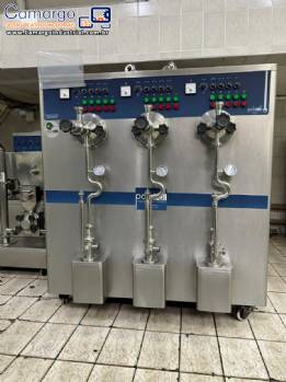 Produtora horizontal tripla para sorvetes 1.200 L Polo Sul Mquinas