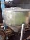 Silo c�nico em a�o inox com p�s