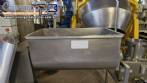 Misturador homogeneizador de p�s carnes inox Seleto 210 litros