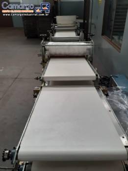 Linha de lamina��o e molde de bolacha biscoito laminador moldadora GR M�quinas