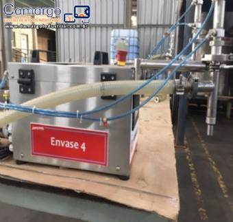 Envasadora 2 bicos semiautomtica em ao inox Prymaxx