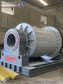 Moinho contnuo cilndrico de bolas Furlan 150 CV