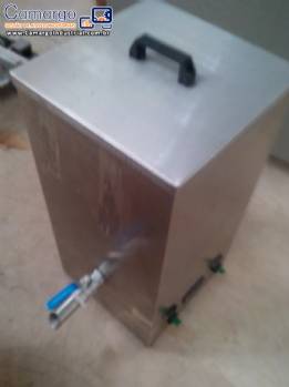 Tanque derretedor de chocolate em a�o inox