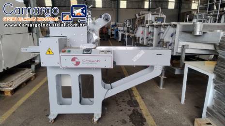 Embaladora flow pack com datador e fotoclula  Cassan Mquinas