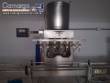 Envasadora linear 14 bicos com rinser e rosqueadora de tampas Aplim�quinas