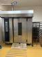 Forno rotativo em a�o inox � g�s LEYUAN 1 carrinho