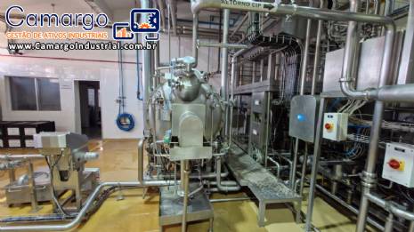 Planta completa ind�stria f�brica de alimentos para molhos bebidas concentrados caldas coberturas condimentos cosm�ticos