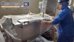 Processadora autom�tica de moela 7.000 unidades hora Usinox ano 2020