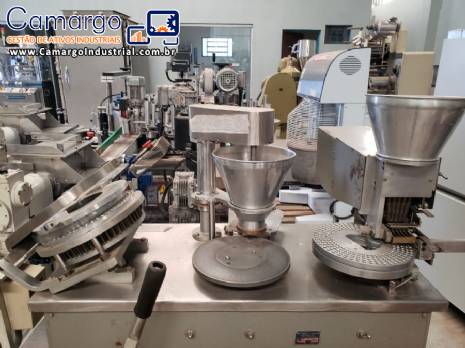 Encapsuladora envasadora semi autom�tica de c�psulas Erli