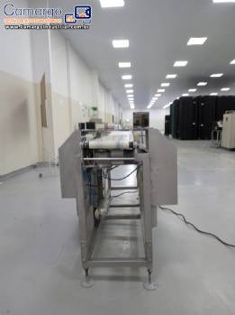 Detector de metal tipo t�nel em a�o inox Brapenta