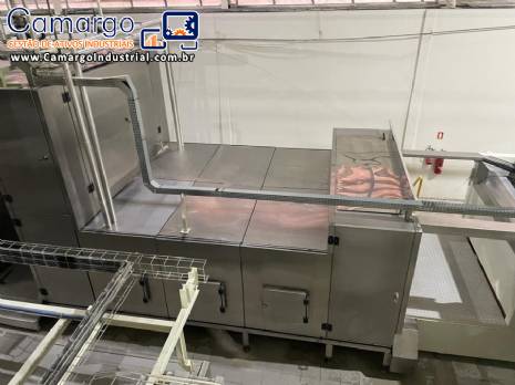 Linha completa para fabricao de massas longas espaguete spaguetti  Forteusi 2000 kg