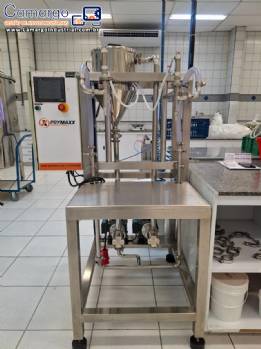 Envasadora em inox para l�quidos com 2 bicos Prymaxx