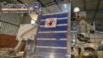 Alimentador posicionador abastecedor elevador vibrat�rio em a�o inox de tampas Norma