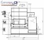 M�quina industrial para lavar pe�as / caixas pl�sticas Zirtec Proceco - Nova sem uso