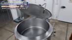 Caldeir�o panel�o em inox autogerador de vapor � g�s COZIL 500 litros