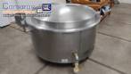 Caldeir�o panel�o em inox autogerador de vapor � g�s COZIL 500 litros