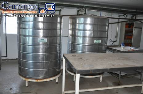 Linha industrial para fabrica��o de cosm�tico