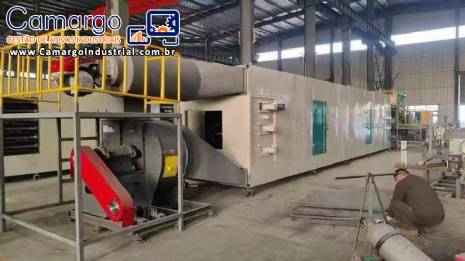 Linha para fabrica��o produ��o de bandejas de ovos moldagem de polpa reciclado Eco-Recycle-Equip