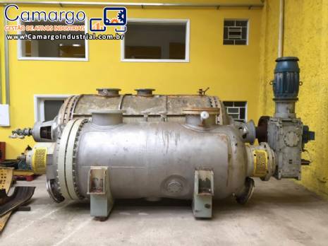 Secador Rotativo à Vácuo Paddle Dryer Bernauer