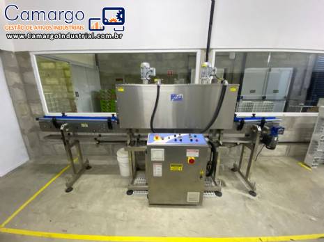 T�nel de encolhimento sleeve em inox MKM M�quinas