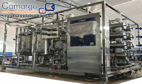Sistema de filtrao concentrao por membrana 10.000 L Ibiex Chemical