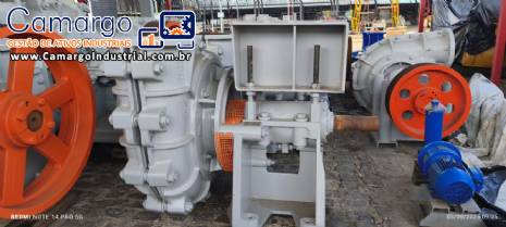 Bomba centrfuga para polpas abrasivas aplicaes pesadas Weir Warman 300 FL