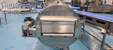 Túnel de congelamento com nitrogênio Metal Cryo