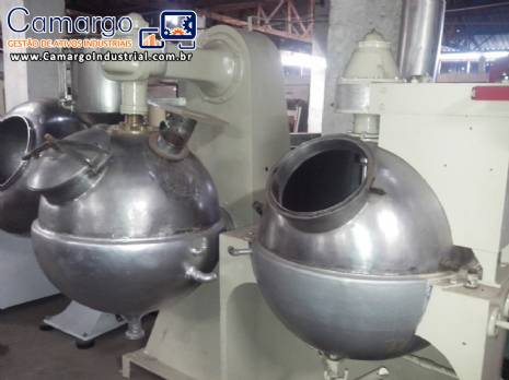 Tachos bola em a�o inox Maincal