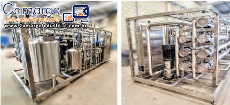 Sistema de filtrao concentrao por membrana 15.000 L h Padroniza